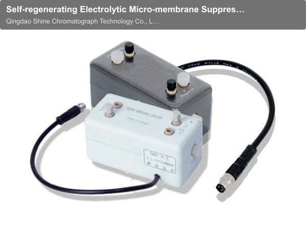 Self-regenerating Electrolytic Micro-membrane Suppressor
