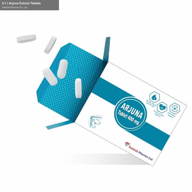 Vaishali Pharma Pvt. Ltd. sell "0.1 ) Arjuna Extract Tablets"