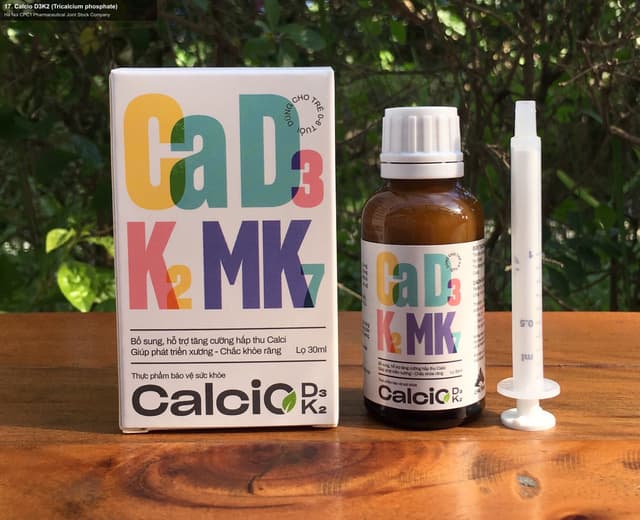 Ha Noi CPC1 Pharmaceutical Joint Stock Company sell "17. Calcio D3K2 (Tricalcium phosphate)"