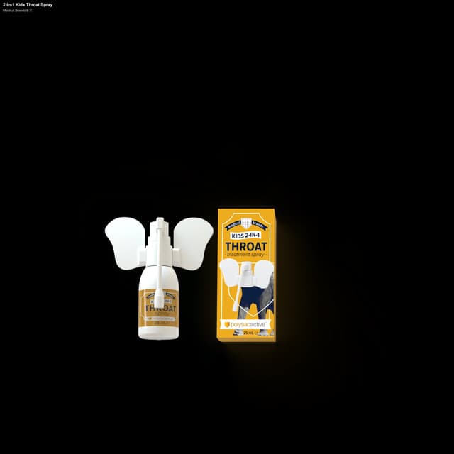Medical Brands B.V. sell "2-in-1 Kids Throat Spray"