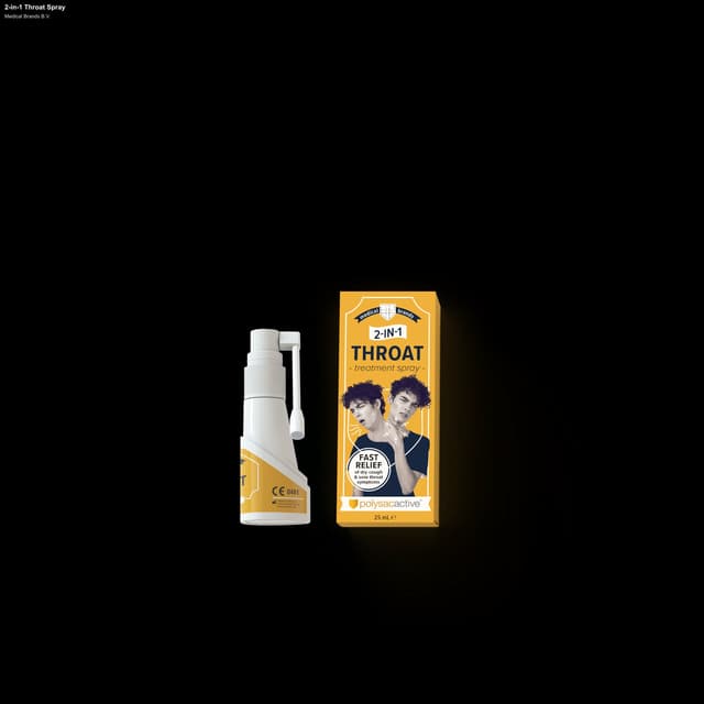 Medical Brands B.V. sell "2-in-1 Throat Spray"