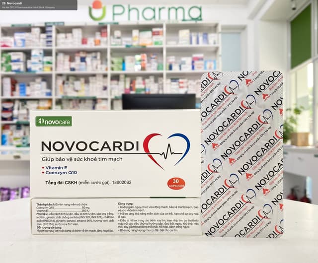 Ha Noi CPC1 Pharmaceutical Joint Stock Company sell "29. Novocardi"