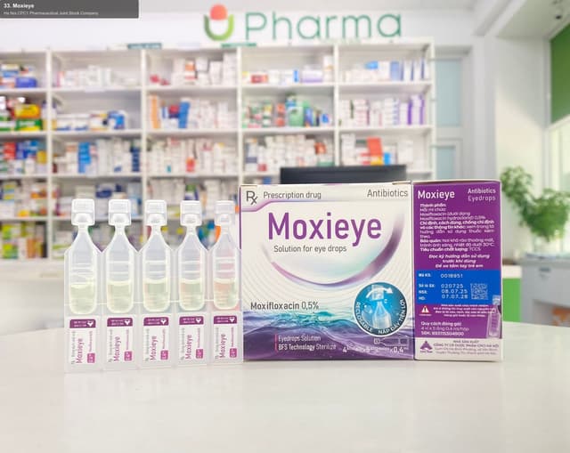 Ha Noi CPC1 Pharmaceutical Joint Stock Company sell "33. Moxieye"