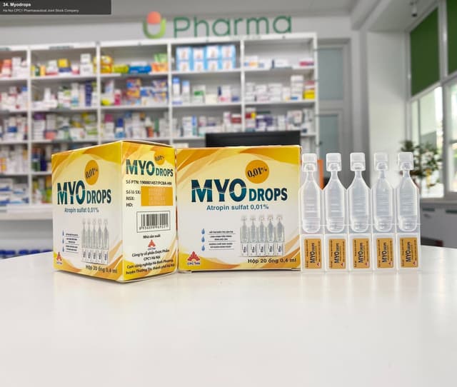 Ha Noi CPC1 Pharmaceutical Joint Stock Company sell "34. Myodrops"