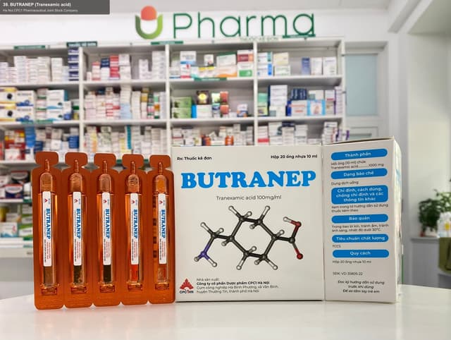 Ha Noi CPC1 Pharmaceutical Joint Stock Company sell "39. BUTRANEP (Tranexamic acid)"