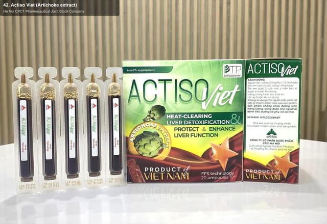 Ha Noi CPC1 Pharmaceutical Joint Stock Company sell "42. Actiso Viet (Artichoke extract)"