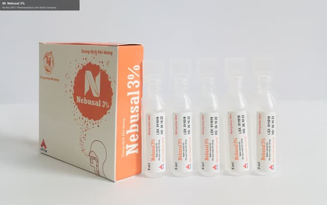 Ha Noi CPC1 Pharmaceutical Joint Stock Company sell "49. Nebusal 3%"
