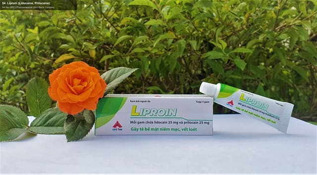 Ha Noi CPC1 Pharmaceutical Joint Stock Company sell "54. Liproin (Lidocaine, Prilocaine)"