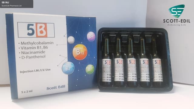 Scott-Edil Pharmacia Ltd sell "5B INJ"