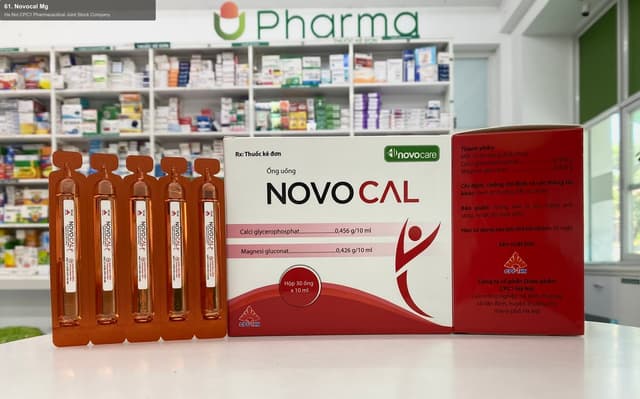 Ha Noi CPC1 Pharmaceutical Joint Stock Company sell "61. Novocal Mg"