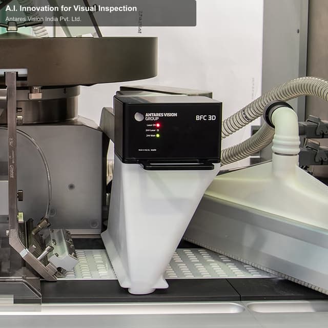 Antares Vision India Pvt. Ltd. sell "A.I. Innovation for Visual Inspection"
