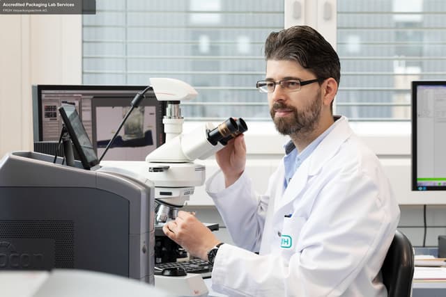 FRÜH Verpackungstechnik AG sell "Accredited Packaging Lab Services"