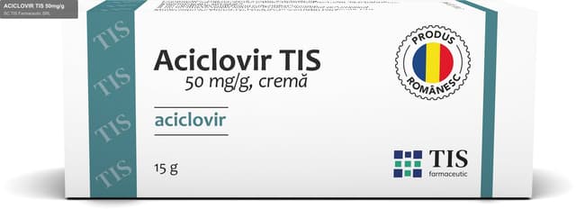 SC TIS Farmaceutic SRL sell "ACICLOVIR TIS 50mg/g"