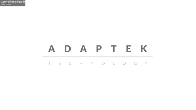 i+Med S. Coop. sell "ADAPTEK® TECHNOLOGY"