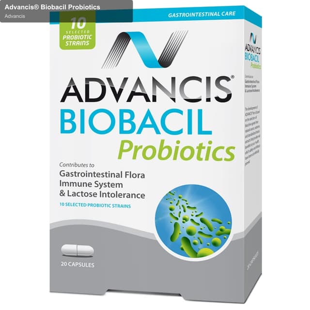 Advancis sell "Advancis® Biobacil Probiotics"