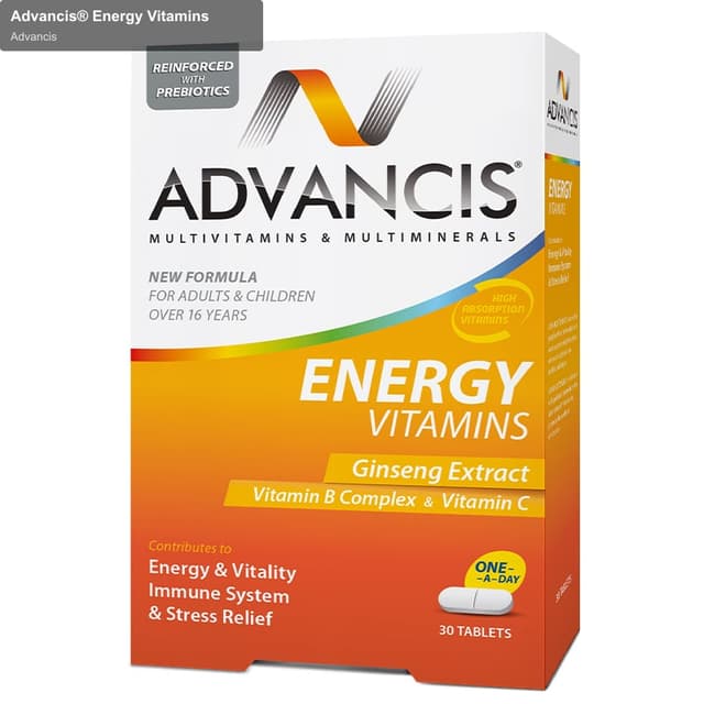 Advancis sell "Advancis® Energy Vitamins"