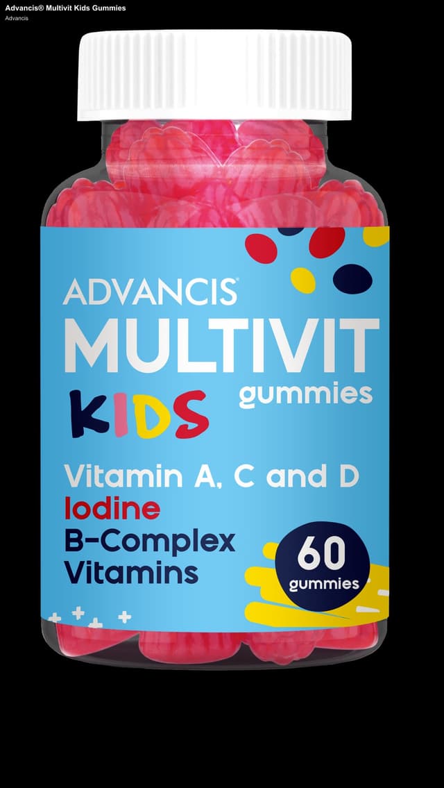 Advancis sell "Advancis® Multivit Kids Gummies"