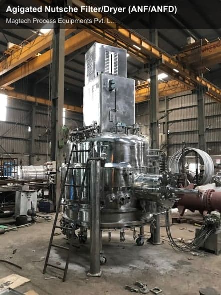 Magtech Process Equipments Pvt. Ltd. sell "Agigated Nutsche Filter/Dryer (ANF/ANFD)"