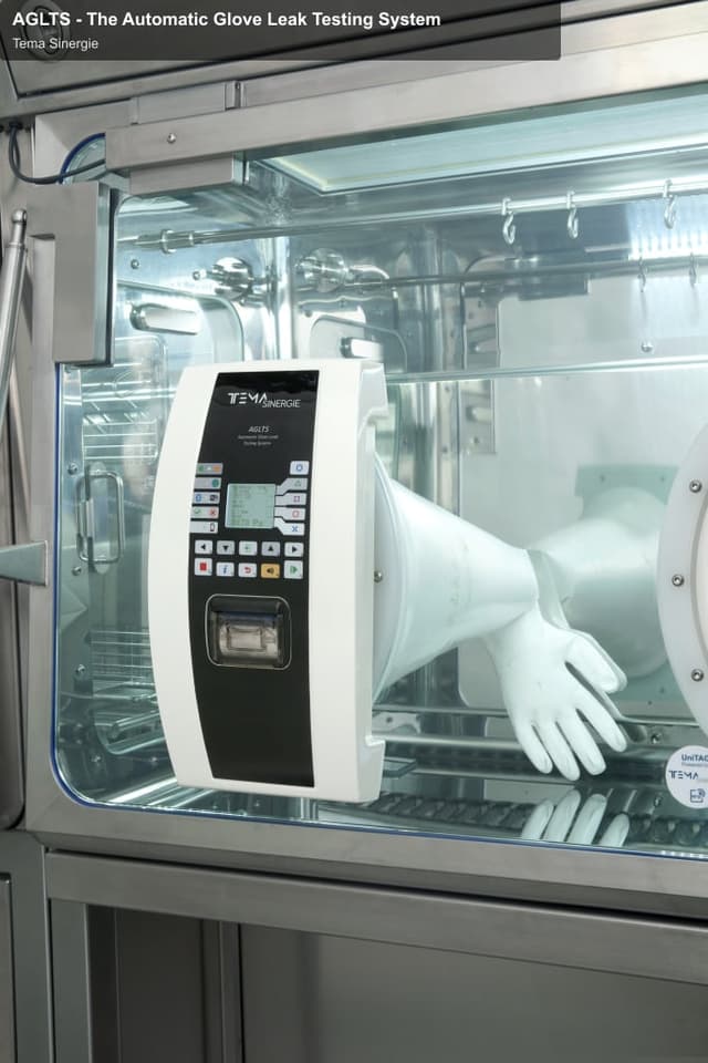 Tema Sinergie sell "AGLTS - The Automatic Glove Leak Testing System"