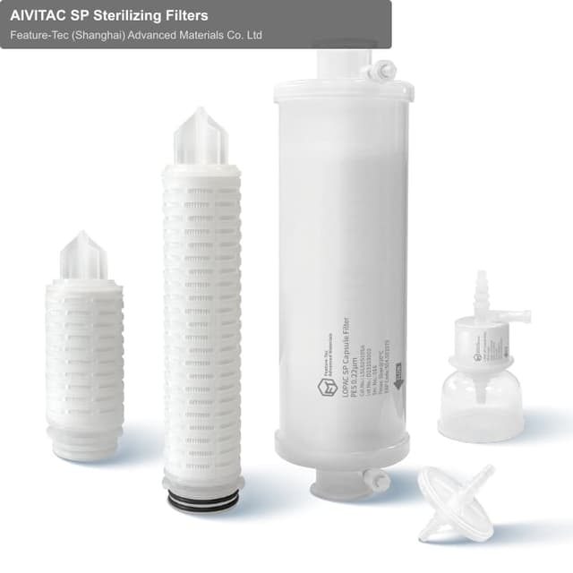Feature-Tec (Shanghai) Advanced Materials Co. Ltd sell "AIVITAC SP Sterilizing Filters"