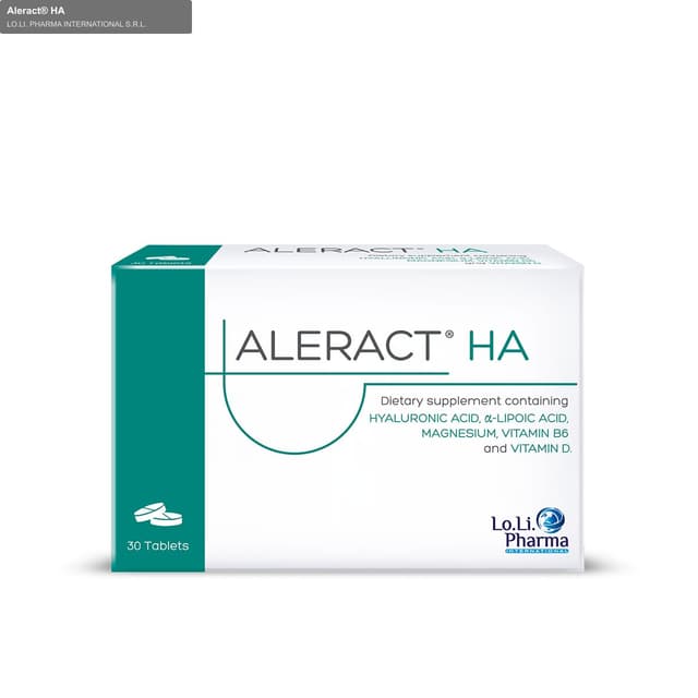 LO.LI. PHARMA INTERNATIONAL S.R.L. sell "Aleract® HA"