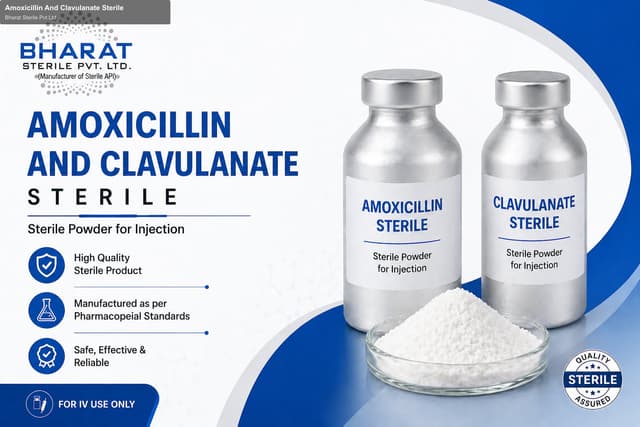 Bharat Sterile Pvt Ltd sell "Amoxicillin And Clavulanate Sterile"