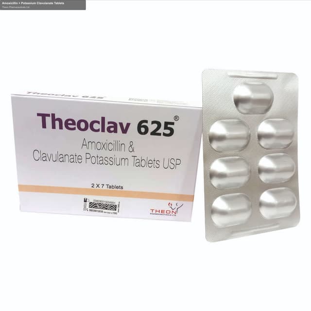 Theon Pharmaceuticals Ltd. sell "Amoxicillin + Potassium Clavulanate Tablets"