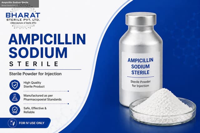 Bharat Sterile Pvt Ltd sell "Ampicillin Sodium Sterile"