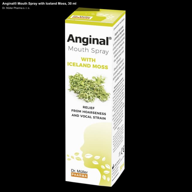 Dr. Müller Pharma s. r. o. sell "Anginal® Mouth Spray with Iceland Moss, 30 ml"