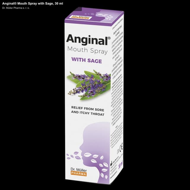 Dr. Müller Pharma s. r. o. sell "Anginal® Mouth Spray with Sage, 30 ml"