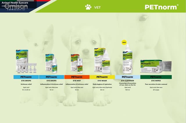 OMISAN FARMACEUTICI SRL sell "Animal Health Eyecare"
