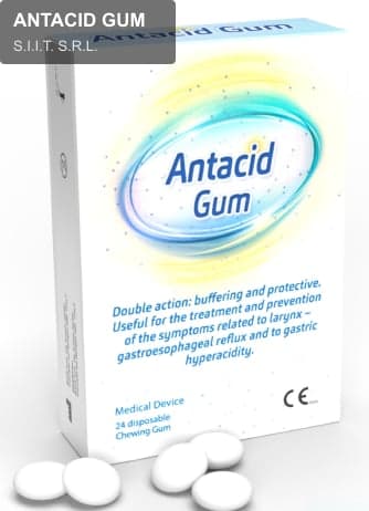 S.I.I.T. S.R.L. sell "ANTACID GUM"