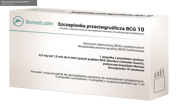 „BIOMED-LUBLIN” S.A. sell "Anti-tuberculosis vaccine BCG10"
