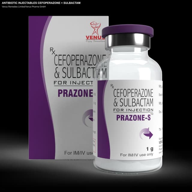Venus Remedies Limited/Venus Pharma GmbH sell "ANTIBIOTIC INJECTABLES CEFOPERAZONE + SULBACTAM"
