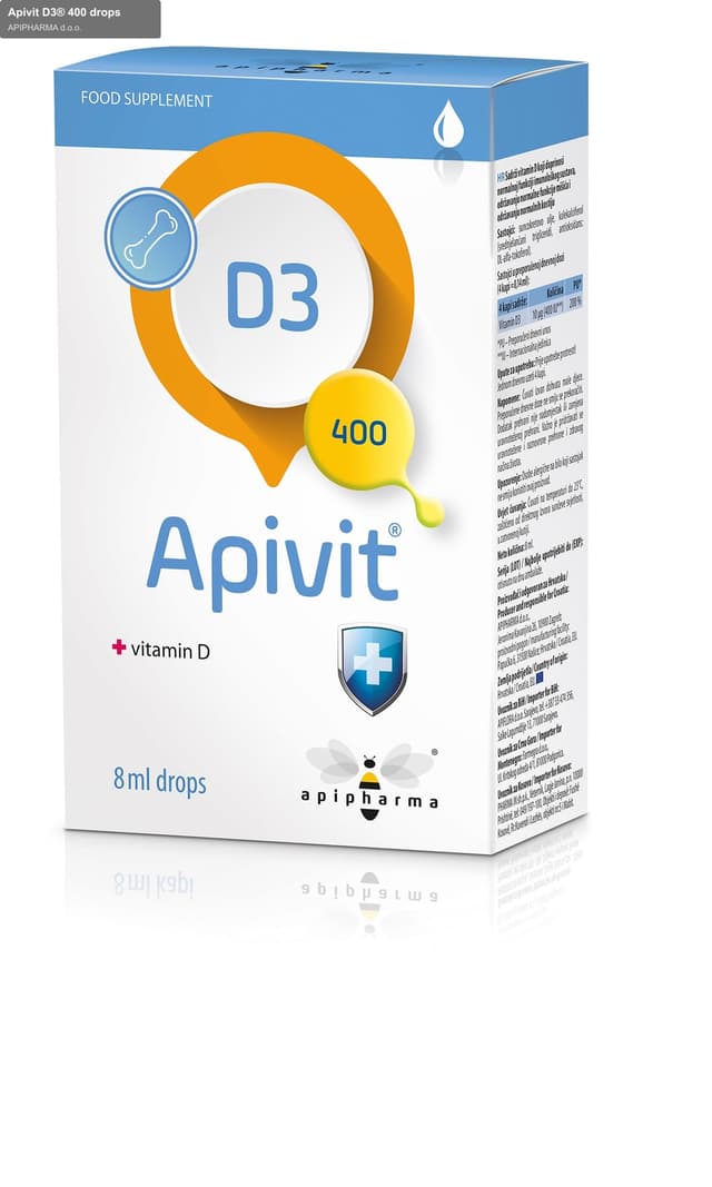 APIPHARMA d.o.o. sell "Apivit D3® 400 drops"