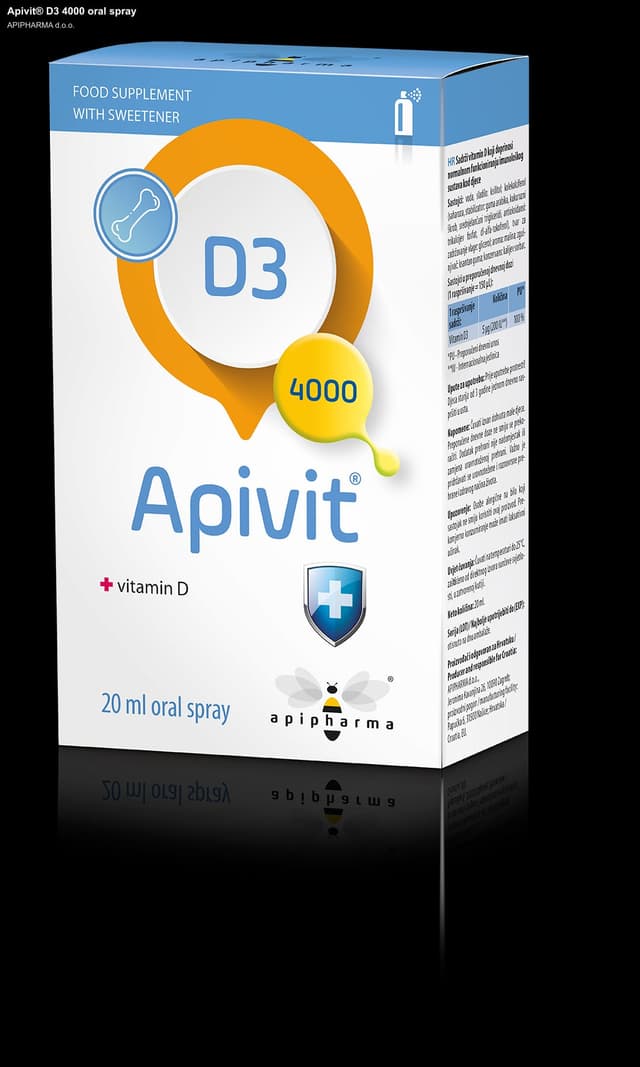 APIPHARMA d.o.o. sell "Apivit® D3 4000 oral spray"