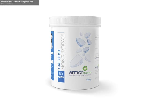 SAS Armor Proteines sell "Armor Pharma Lactose Monohydrate 80M"