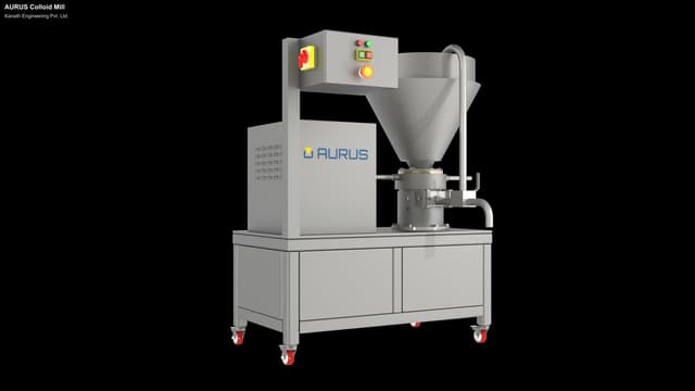 Kanath Engineering Pvt. Ltd. sell "AURUS Colloid Mill"