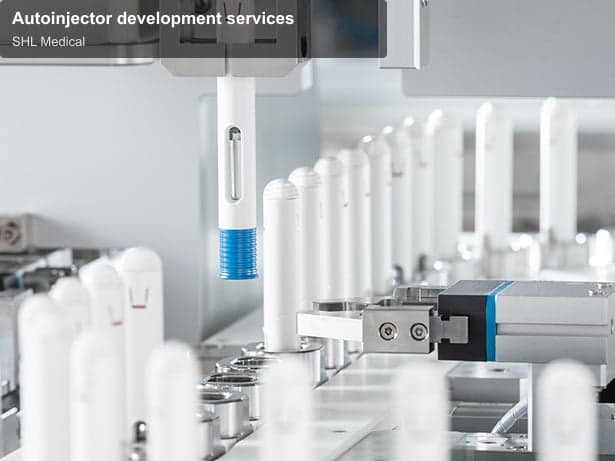 SHL Medical sell "Autoinjector development services"