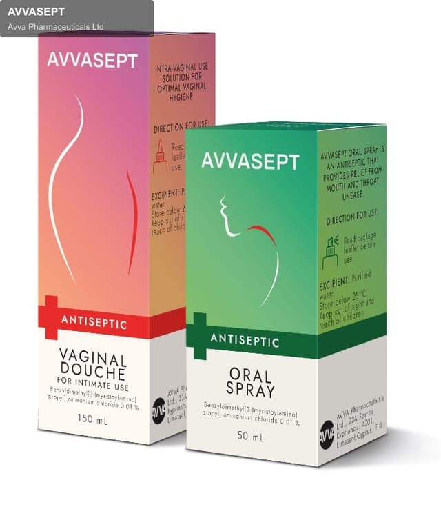 Avva Pharmaceuticals Ltd sell "AVVASEPT"