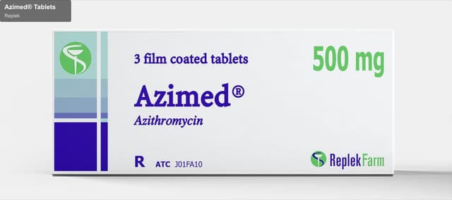 Replek sell "Azimed® Tablets"