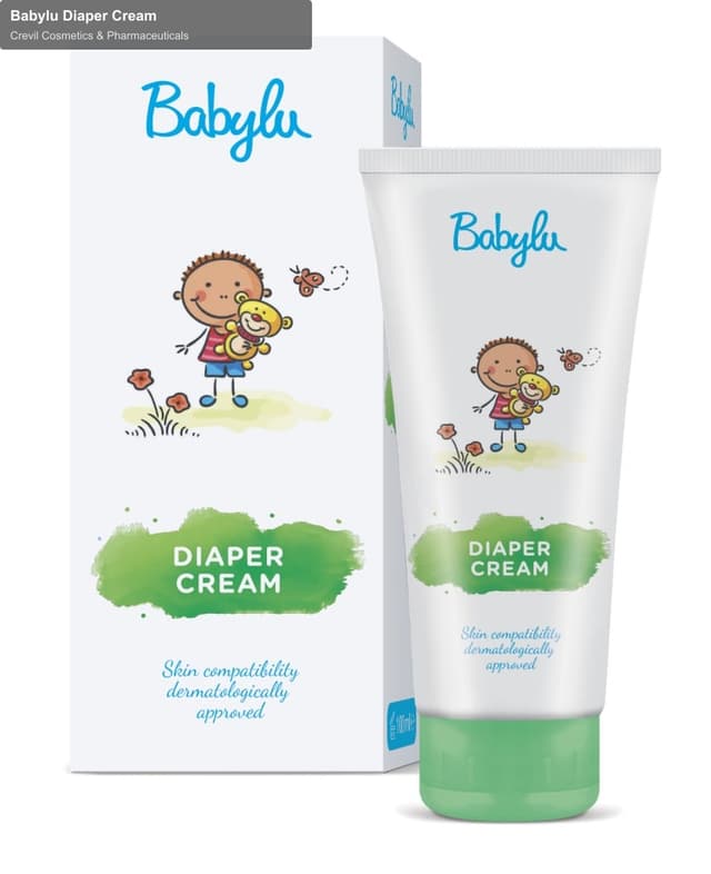 Crevil Cosmetics & Pharmaceuticals sell "Babylu Diaper Cream"