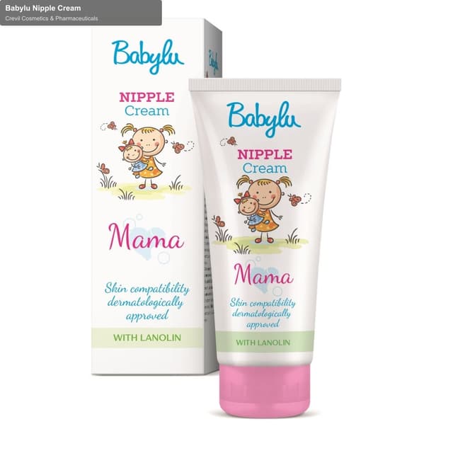 Crevil Cosmetics & Pharmaceuticals sell "Babylu Nipple Cream"