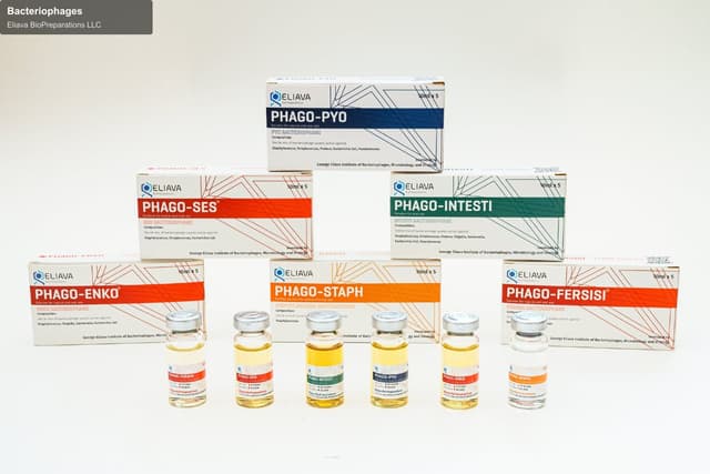 Eliava BioPreparations LLC sell "Bacteriophages"