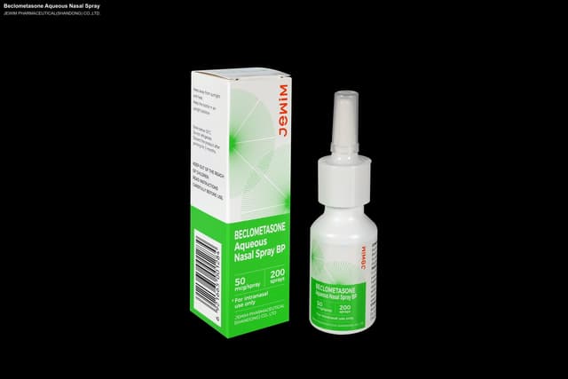 JEWIM PHARMACEUTICAL(SHANDONG) CO.,LTD. sell "Beclometasone Aqueous Nasal Spray"