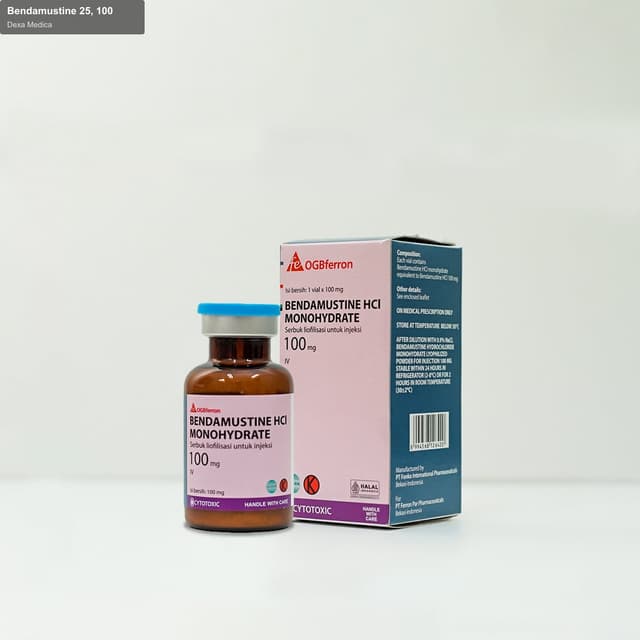 Dexa Medica sell "Bendamustine 25, 100"
