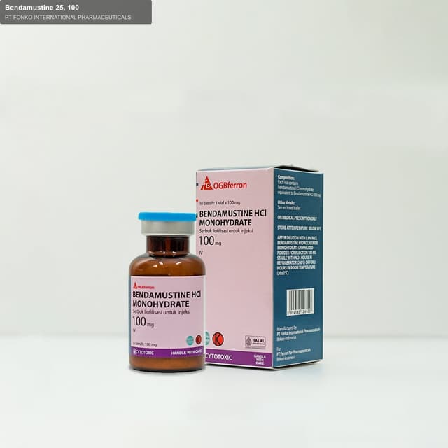 PT FONKO INTERNATIONAL PHARMACEUTICALS sell "Bendamustine 25, 100"