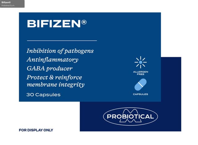 Probiotical S.p.A. sell "Bifizen®"