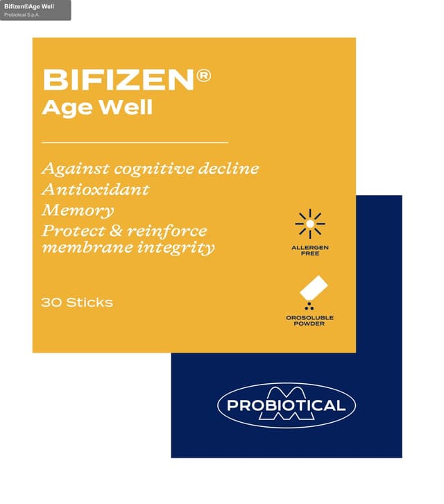 Probiotical S.p.A. sell "Bifizen®Age Well"