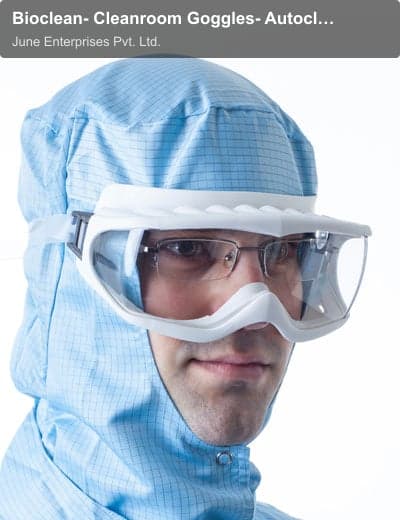June Enterprises Pvt. Ltd. sell "Bioclean- Cleanroom Goggles- Autoclavable"